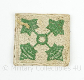 WO2 US Army 4th Infantry Division patch  - 5¼ x 5¼ cm - replica
