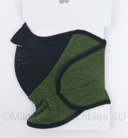 Seirus Fire Shield Neofleece Combo Scarf Facemask Sjaal met Windstopp Combo Scarf zwart/groen - maat Large - nieuw in verpakking - origineel