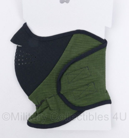 Seirus Fire Shield Neofleece Combo Scarf Facemask Sjaal met Windstopp Combo Scarf zwart/groen - maat Small - nieuw in verpakking - origineel