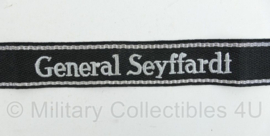 General Seyffardt cufftitle officier - 43 x 3 cm - replica