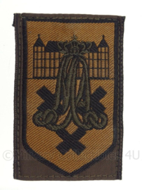 KL eenheid arm embleem Koninklijke Militaire Academie Breda met klittenband -  origineel