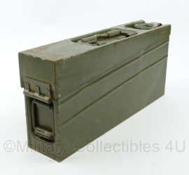 Duitse MG3 patronenkasten - lijkt op WO2 MG42 model - origineel naoorlogs