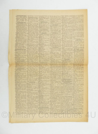 WO2 Duitse krant Frankische Tageszeitung nr. 155 6 juli 1943 - 47 x 32 cm - origineel