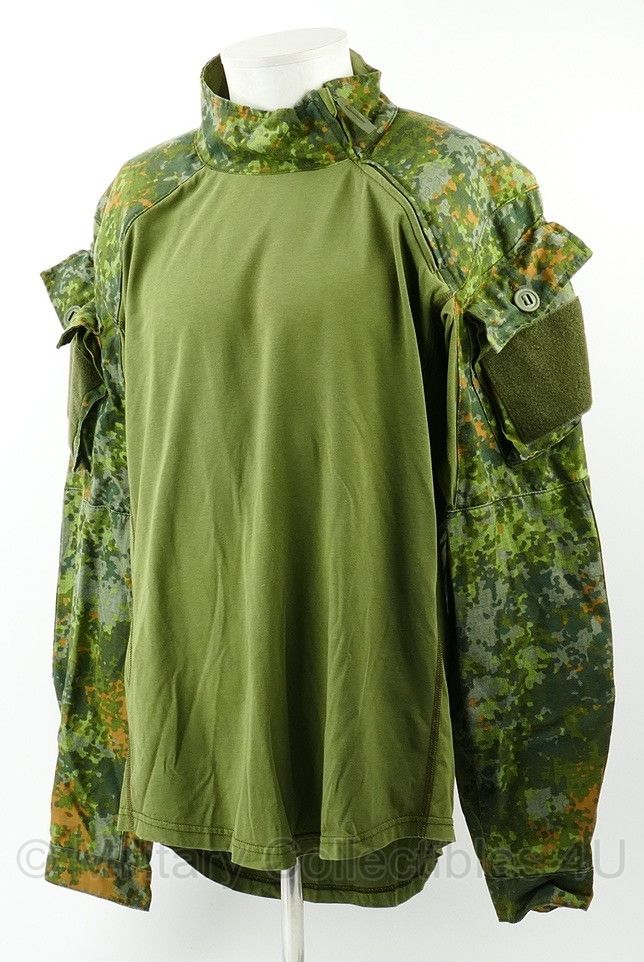 NFP Green Combatshirt UBAC proefmodel Elbit System Seyntex met schuine rits - maat xl - licht gebruikt - origineel