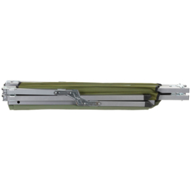 US veldbed staal - groen - 190 x 60 cm - 200kg belastbaar