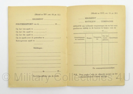 Voorlopig Reglement op den Inwendigen Dienst 1946! Deel A en B 1584 - afmeting 13 x 18 cm - origineel