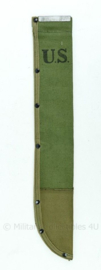 Kapmes schede machete schede -45 cm.  replica wo2 us Groen
