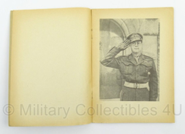 MVO Oefeningsaanwijzing De Militaire Groet nr. AO 95 - 1948 - afmeting 15 x 22 cm - origineel