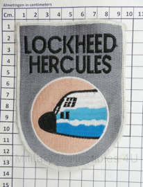 Lockheed Hercules embleem - 13 x 9 cm - origineel