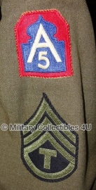 Corporal rangen set (2 strepen)  - wool base