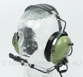 David Clark USA model H10-76 Aviation headset met microfoon - licht gebruikt - origineel