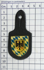 Bundeswehr borsthanger - 9 x 4,5 cm - origineel