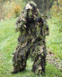 Ghillie Suit 3D - blaadjes camo - Oak Leaf - maat XL/XXL