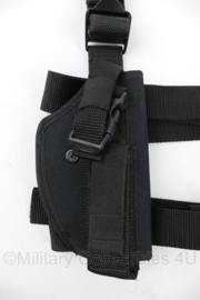 Titan Pistol Dropleg holster met beenstraps zwart - 10 x 3 x 19 cm - licht gebruikt - origineel
