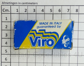 KL Nederlandse leger PSU hangslot met 2 sleutels - merk Viro Italy - nieuw in verpakking - origineel