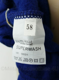 KL Nederlandse leger of KMAR lange ondergoed broek Superwash - maat 58 - licht gedragen - origineel