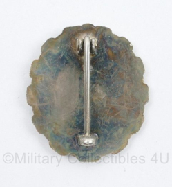 WO1 Duitse Kaiserliche Marine Verwundete abzeichen zilver - 4,5 x 4 cm