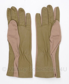 KL en Klu leger handschoenen Leder/Nomex DESERT - maat 10 - nieuw - origineel