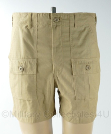 US Army cotton Tropical shorts khaki korte broek - size 31-35 inch - nieuw - origineel