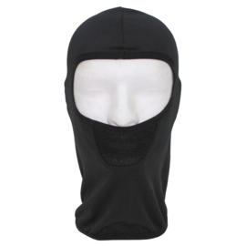 Compacte Tactical Balaclava extra ademend 1 gats - zwart