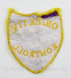 Hongaarse Leger Luchtmacht patch OBJEKTIV KONTROLL  - 9 x 7,5 cm - origineel