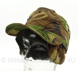 KL Nederlandse leger en Korps Mariniers Woodland camo pet - nieuw model - gedragen - maat 60 cm -  origineel