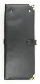 Britse Politie lederen map - 36 x 16 x 2½ cm - licht gebruikt - origineel