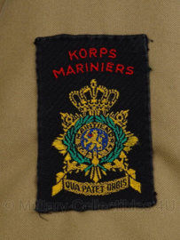 Korps Mariniers kleding set - jas, broek en baret - maat 16 ML - origineel