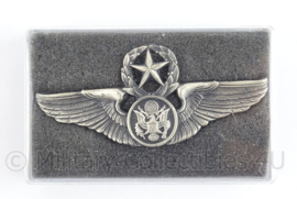 US Army Master Wing voor op de borst - Chief Air crew - naoorlogs - afmeting 8 x 4 cm - origineel