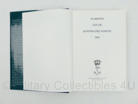 Jaarboek van de Koninklijke Marine 2002 - 14,5 x 2 x 20,5 cm