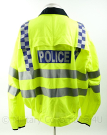 Britse Politie POLICE support jacket lightweigt High Visability  met portofoon houders - nieuw - maat Large Regular- origineel