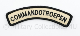 KCT Commandotroepen straatnaam embleem - met klittenband - 11 cm breed