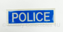 Police rugstrook  - 13,5 x 4,5 cm - origineel