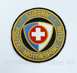 Luzern Polizei Motorsport club - diameter 9 cm - origineel