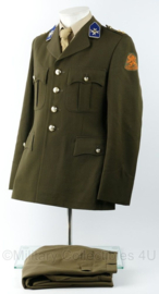 KL DT uniform set Regiment Verbindingstroepen jas met broek - maat 47 - origineel