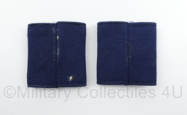 Militaire epauletten PAAR met opschrift A3 - 6 x 5,5 cm - origineel