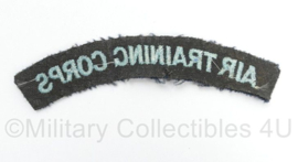 Britse leger RAF Air Training Corps shoulder title - 13 x 3,5 cm - origineel