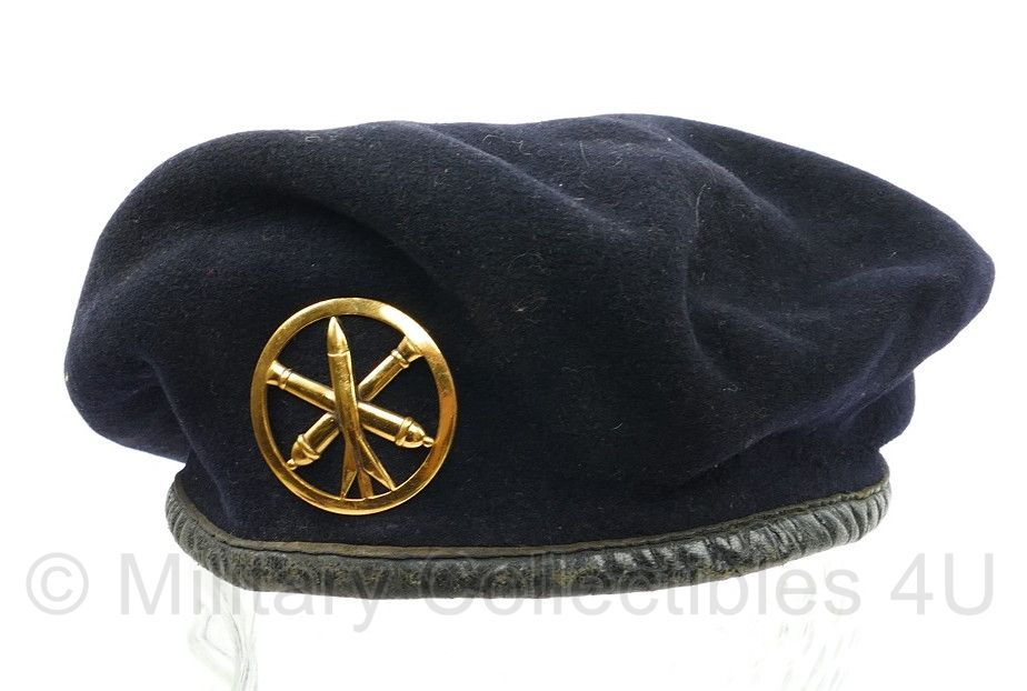 Franse leger baret met insigne - Maat 57 - gedragen - origineel