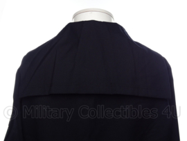 KM Koninklijke Marine matrozen hemd donkerblauw met zilveren logo van Logistiek op mouw Baaienhemd - huidig model - maat 55 3/4 - origineel