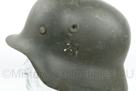 WO2 Duits model helm (net naoorlogs BGS) - maat 64 - origineel naoorlogs