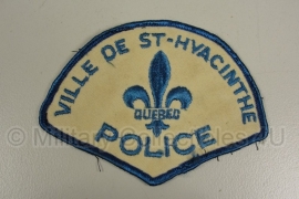 Ville de St. Huacinthe Quebec Police patch - origineel