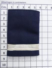 Belgische luchtmacht 1e Soldaat epauletten - afmeting 8 x 5½ cm - origineel