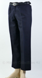 Koninklijke Marine donkerblauwe broek met broekriem - buikomtrek 80 cm - origineel