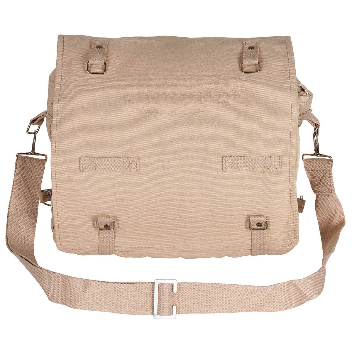 Schoudertas of draagtas met draagriem Army Style - Khaki