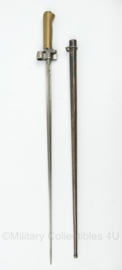 Franse leger M1886/15 Lebel bajonet met schede - 65 cm - origineel