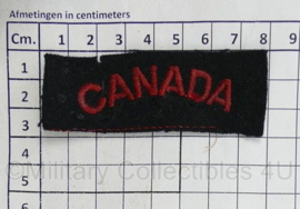Canadese leger Canada shoulder title - 8 x 3 cm - origineel