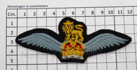 Replica wo2 Britse gliderpilot wing 12 x 5 cm