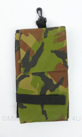 Defensie DPM woodland kaartentas - 15 x 3 x 27 cm - licht gebruikt - origineel
