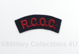 Canadese leger RCOC Royal Canadian Ordnance Corps shoulder title - 6,5 x 3 cm - origineel