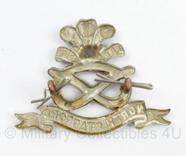 WO2 Britse North Staffordshire Regiment cap badge - 5,5 x 4,5 cm - origineel